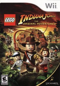 LEGO Indiana Jones The Original Adventures Wii US box art